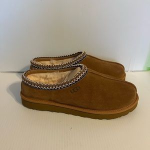 UGG 5955 Tasman Braid Winter Slippers Chestnut Size 11 Men